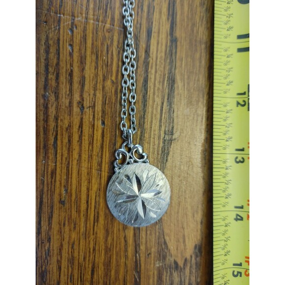 Norse Viking Rune Vegvisir Compass Pendant Necklace Stainless Steel Oval Link Ch - Picture 3 of 5